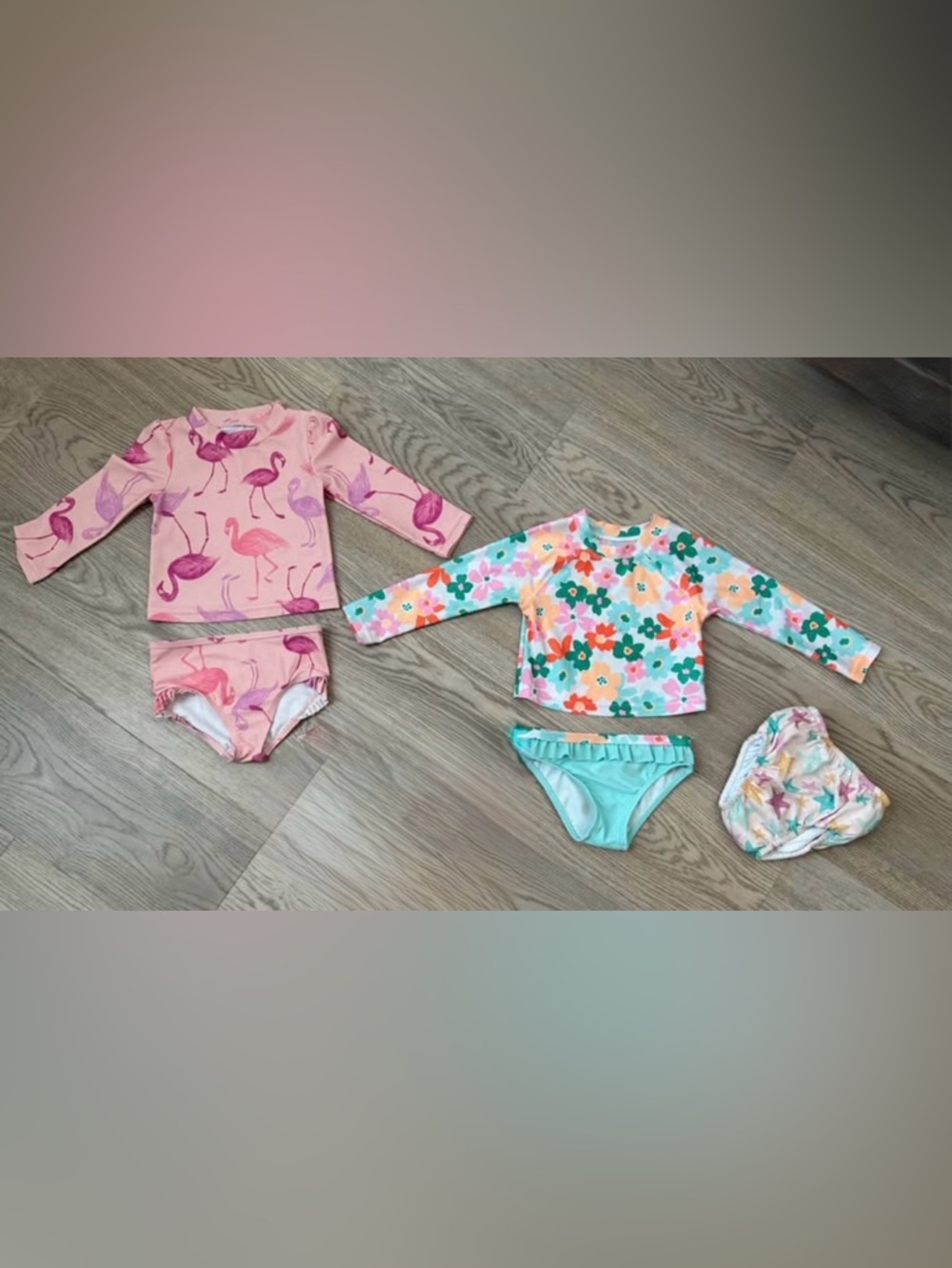 Toddler Girl Swim Suits & Reusable Swim Diaper